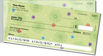 Mystical Garden Side Tear Design Checks