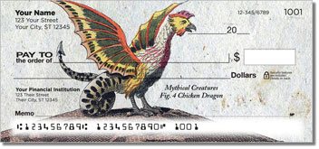 Mythical Beast Personalized Checks