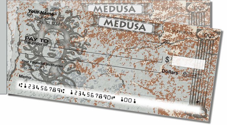 Mythical Creature Side Tear Personal Checks
