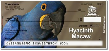 NEW Zoo Endangered Species Personalized Checks