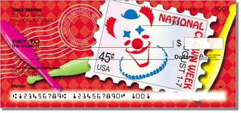 National Clown Week Personalized Checks