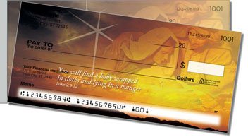 Nativity Scene Side Tear Design Checks