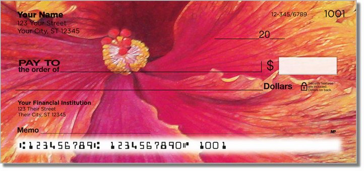 Natural Close Up Personal Checks