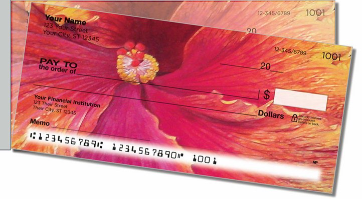 Natural Close Up Side Tear Personal Checks