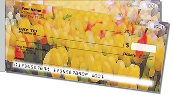Natural Close Up Side Tear Personalized Checks