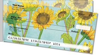 Nature Inspired Side Tear Personalized Checks