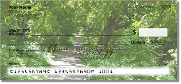 Nature Quotation Personalized Checks