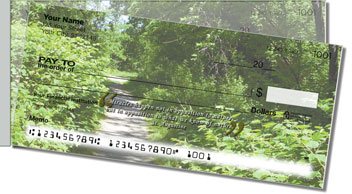 Nature Quotation Side Tear Design Checks