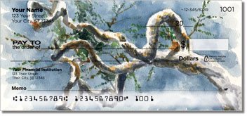 Nature Scene Personalized Checks