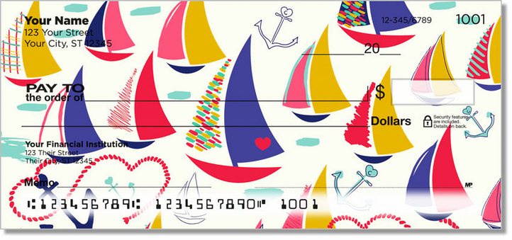 Nautical and Nice Personal Checks