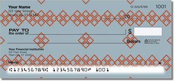 Navajo Blanket Personalized Checks