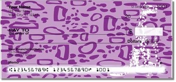 Neon Animal Print Design Checks