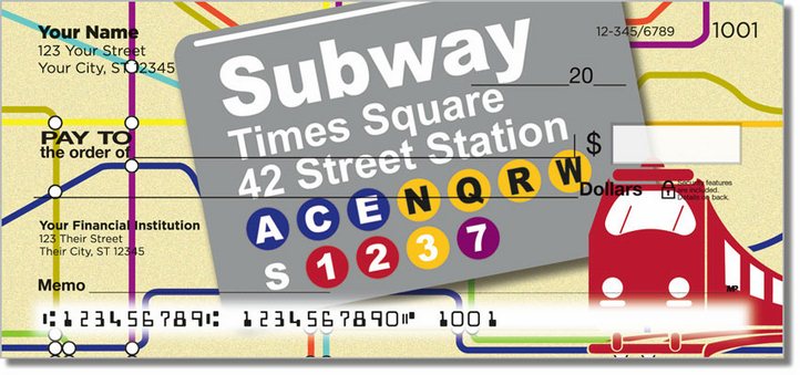 New York Subway Personal Checks