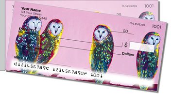 Nilles Owl Side Tear Personalized Checks