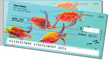 Nilles Sea Life Side Tear Design Checks