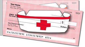 Nurse Side Tear Personalized Checks