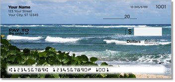 Ocean Wave Personalized Checks