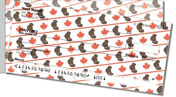 Oh Canada Side Tear Design Checks