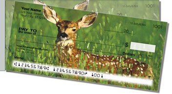 Oil Painting Side Tear Personalized Checks
