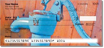 Old Fashioned Farm Personalized Checks