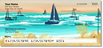 On the Beach Personalized Checks