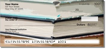 On the Bookshelf Personalized Checks