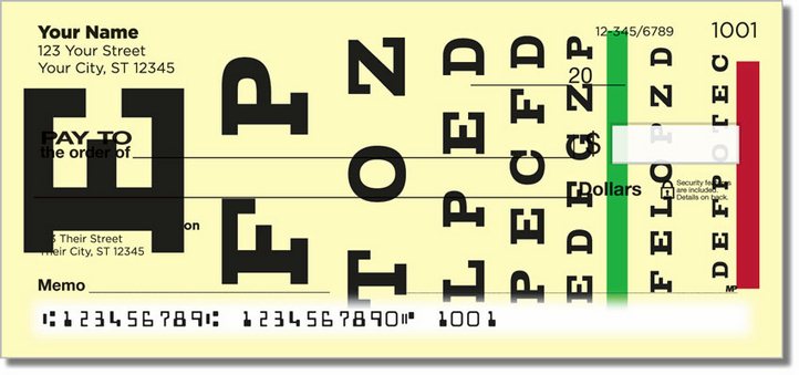 Optometry Personal Checks