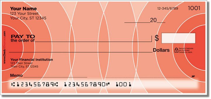 Orange Networker Personal Checks