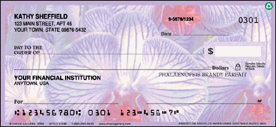 Orchids Personal Checks