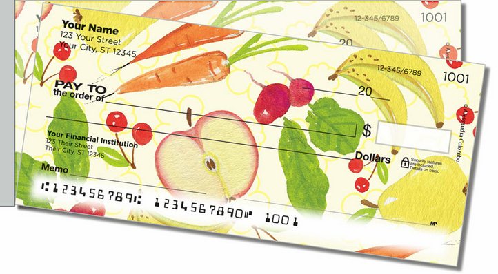 Organic Market Side Tear Personal Checks