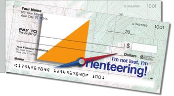 Orienteering Side Tear Personalized Checks