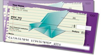 Origami Side Tear Personalized Checks