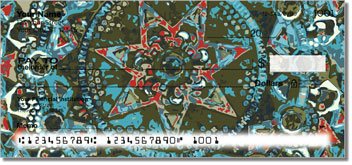 Ornamental Star Personalized Checks