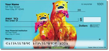 Otter Personalized Checks