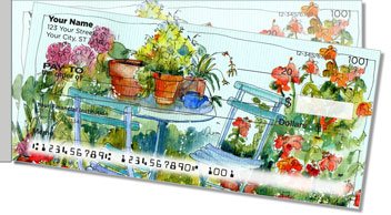 Outdoor Scene Sketches Side Tear Design Checks