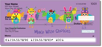 Owl Together Now Personalized Checks