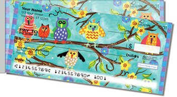 Owl Together Now Side Tear Design Checks