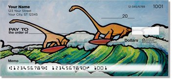 Pacific Dinosaur Personalized Checks