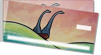 Pacific Dinosaur Side Tear Checks