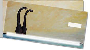 Pacific Dinosaur Side Tear Design Checks