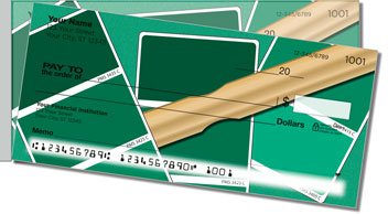 Paint Swatch Side Tear Personalized Checks