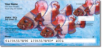 Painted Clown Fish Design Checks