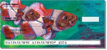 Painted Clown Fish Personalized Checks