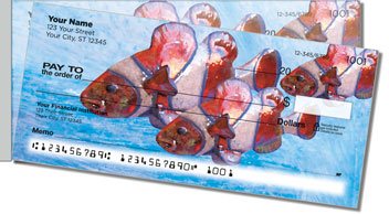 Painted Clown Fish Side Tear Design Checks