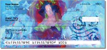 Painted Figure Personalized Checks