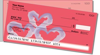 Painted Heart Side Tear Checks