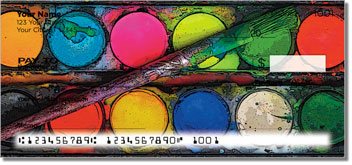 Painters Palette Personalized Checks