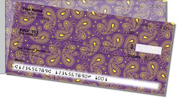 Paisley Pattern Side Tear Design Checks