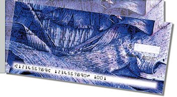 Palm Leaves Side Tear Personalized Checks