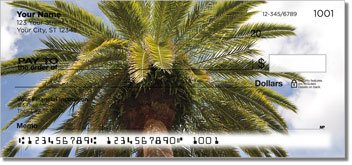 Palm Tree Personalized Checks